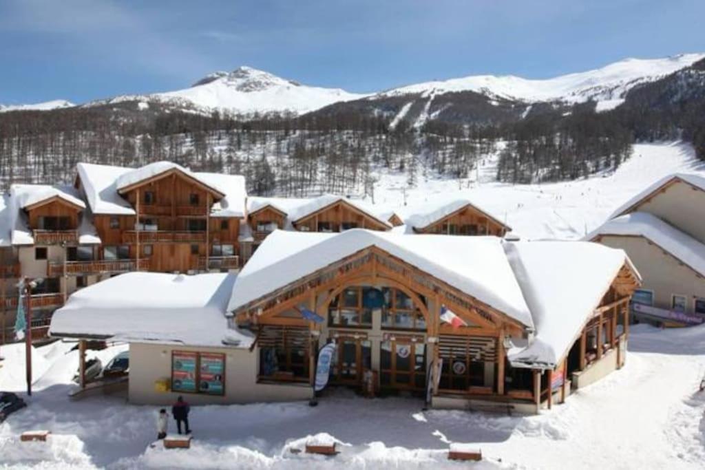 Appartement Duplex T3 6 Personnes Les Orres 1800 Tout Confort Pied Des Pistes 外观 照片