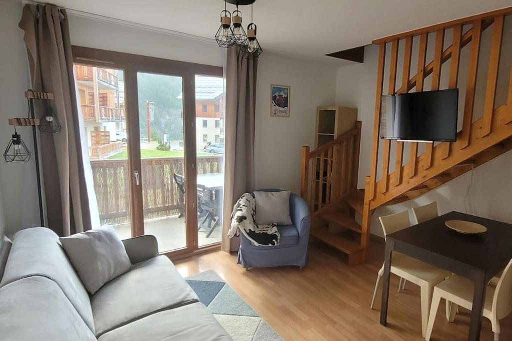 Appartement Duplex T3 6 Personnes Les Orres 1800 Tout Confort Pied Des Pistes 外观 照片